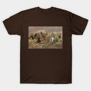 For Supremacy by Charles Marion Russell T-Shirt